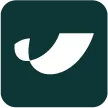 A crisp white, flowing J or leafy form on a rich green backdrop, evoking ShipMonk.com’s smart, friendly shipping spirit. via ShipMonk.com