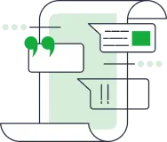 Hey there, folks! Picture this: a delightful illustration featuring a lively green and white speech bubble design elegantly unfurling into a vertical scroll shape. It’s the ultimate symbol of conversation and communication, especially in our buzzing E-Commerce world. Imagine quotation marks dancing alongside exclamation points—its like witnessing dynamic dialogues coming to life in vibrant text boxes right before your eyes! This isn’t just any ordinary conversation piece; it’s an embodiment of dynamic interaction within third-party logistics. And here’s where ShipMonk.com sails into the picture—navigating those communication channels flawlessly! Just as Tom Hanks would appreciate a good dialogue, ShipMonk embraces every opportunity to streamline your logistics with precision and charm. So why not join the conversation? Let’s make e-commerce communication as smooth and engaging as Mr. Hanks himself would have it!. via ShipMonk.com
